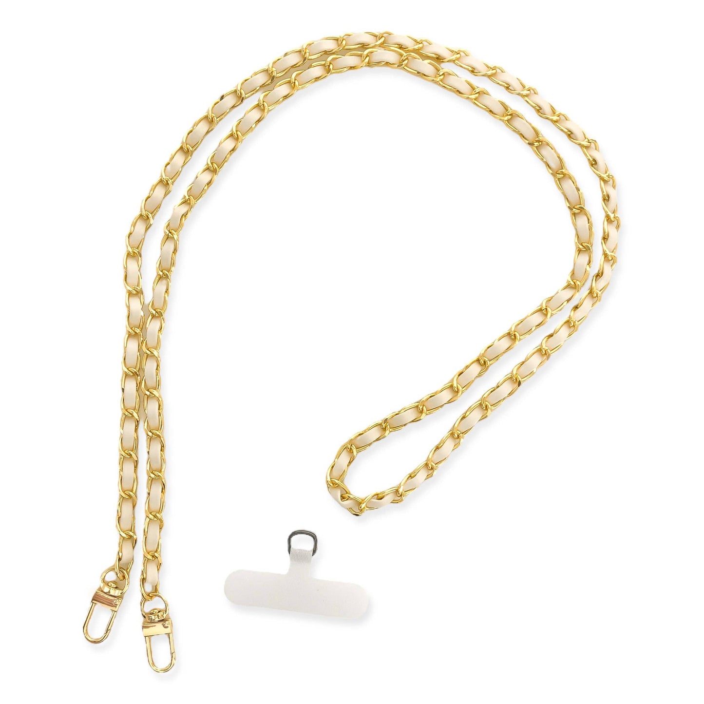 APC01 - Long Vegan Leather Phone Chain