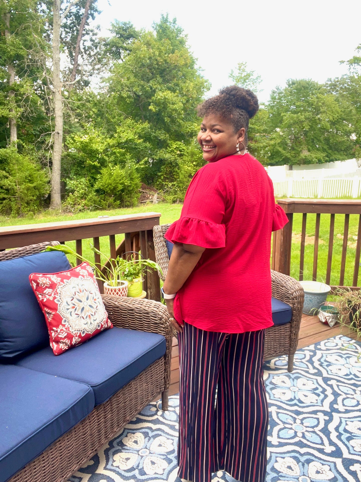 Ruffle Sleeve Kimono