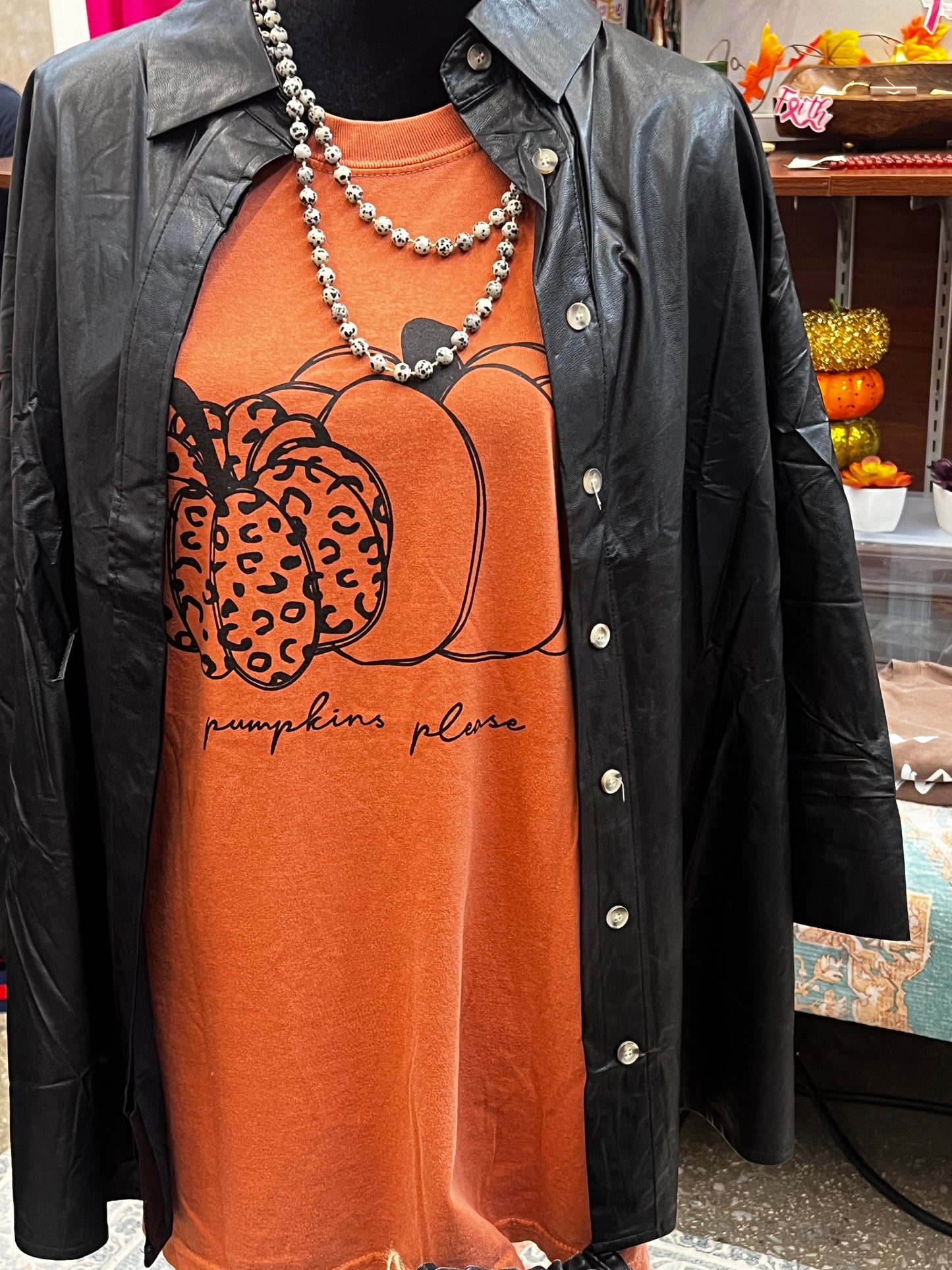 Pumpkin Please Fall Yam Graphic Tee