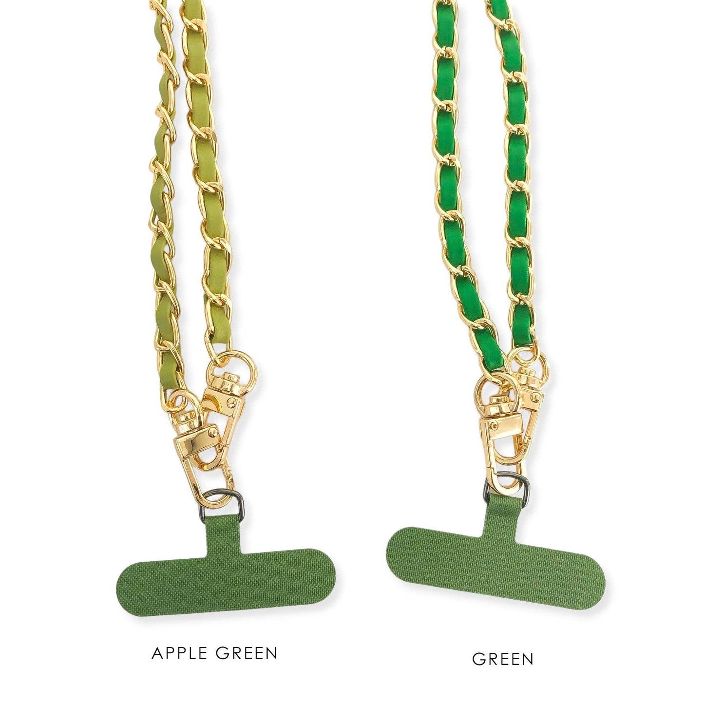 APC01 - Long Vegan Leather Phone Chain