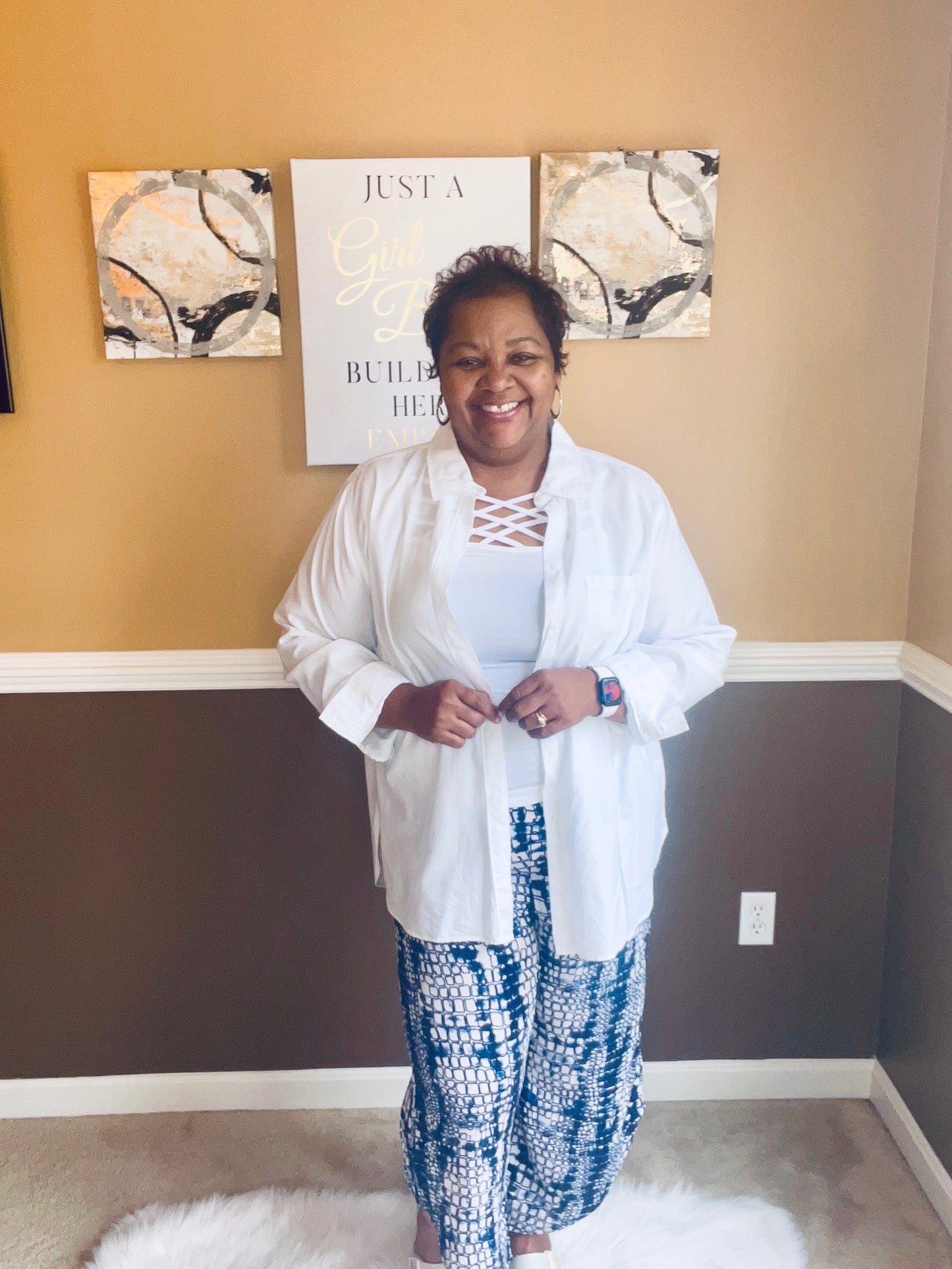 Missy Linen Cropped Pants