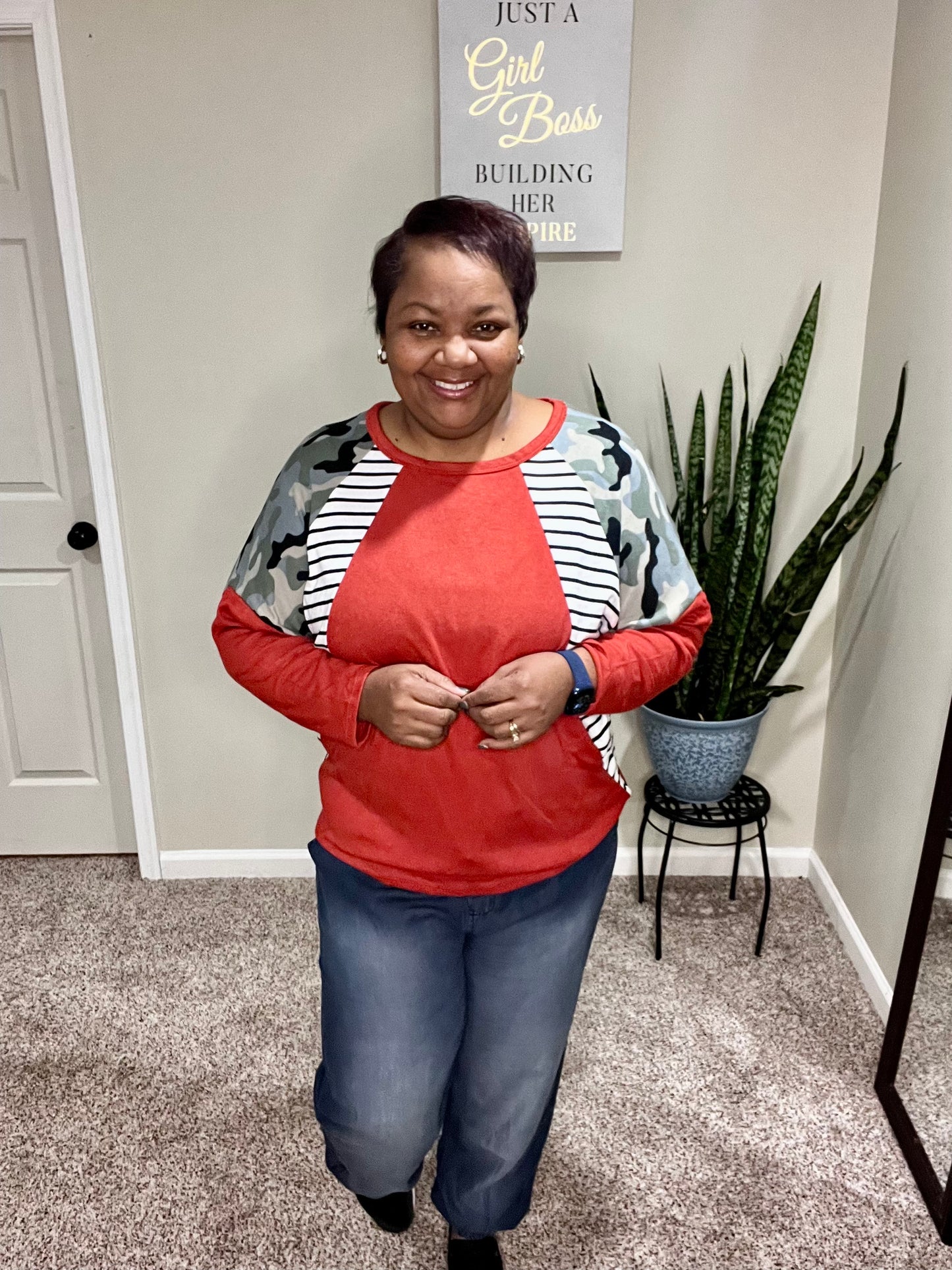 CHAMBRAY DRAWSTRING PAPER BAG WAIST JOGGER Jeans PANTS