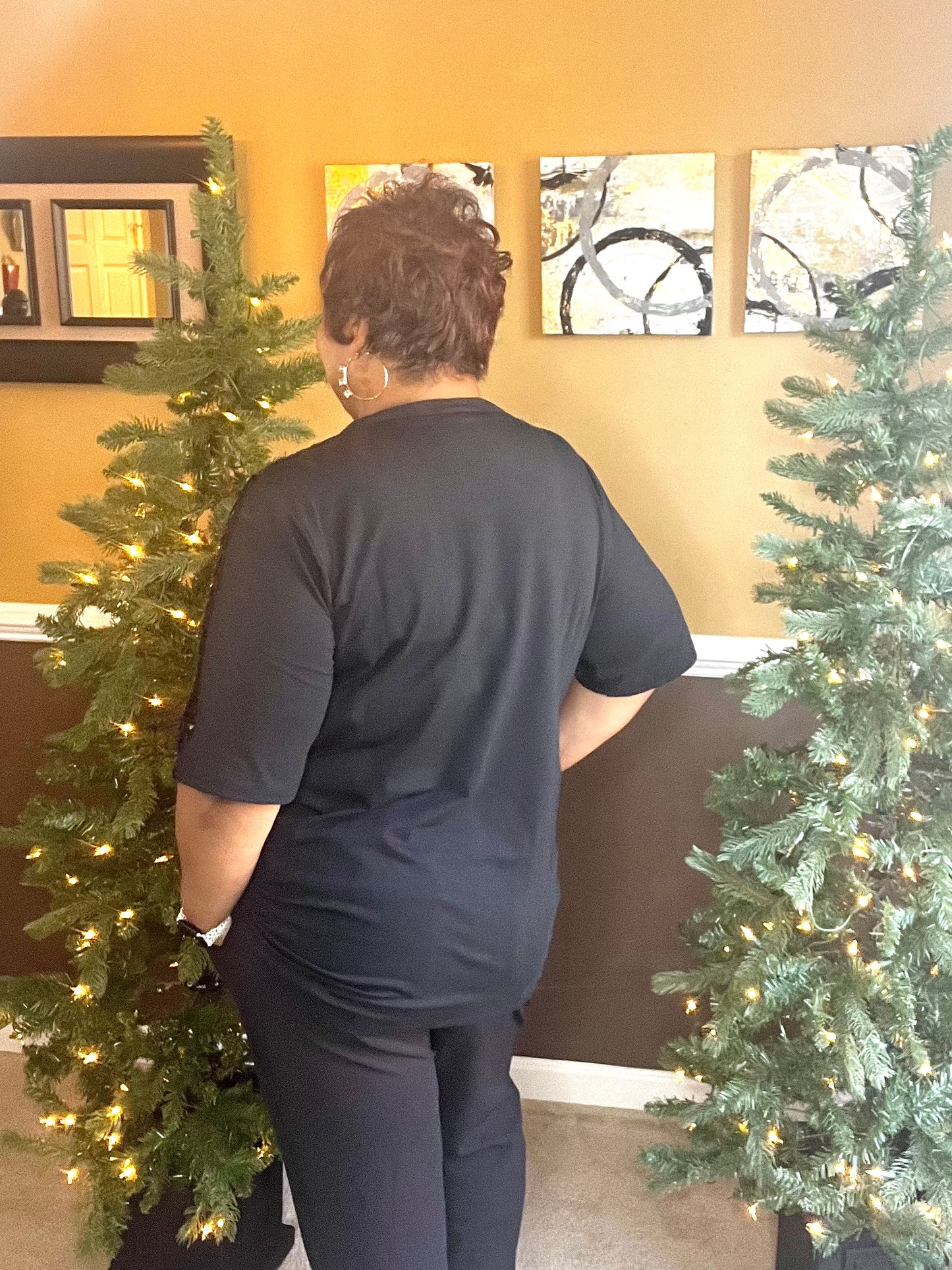 IT'S MY BIRTHDAY SEQUIN T-SHIRT DRESS Plus