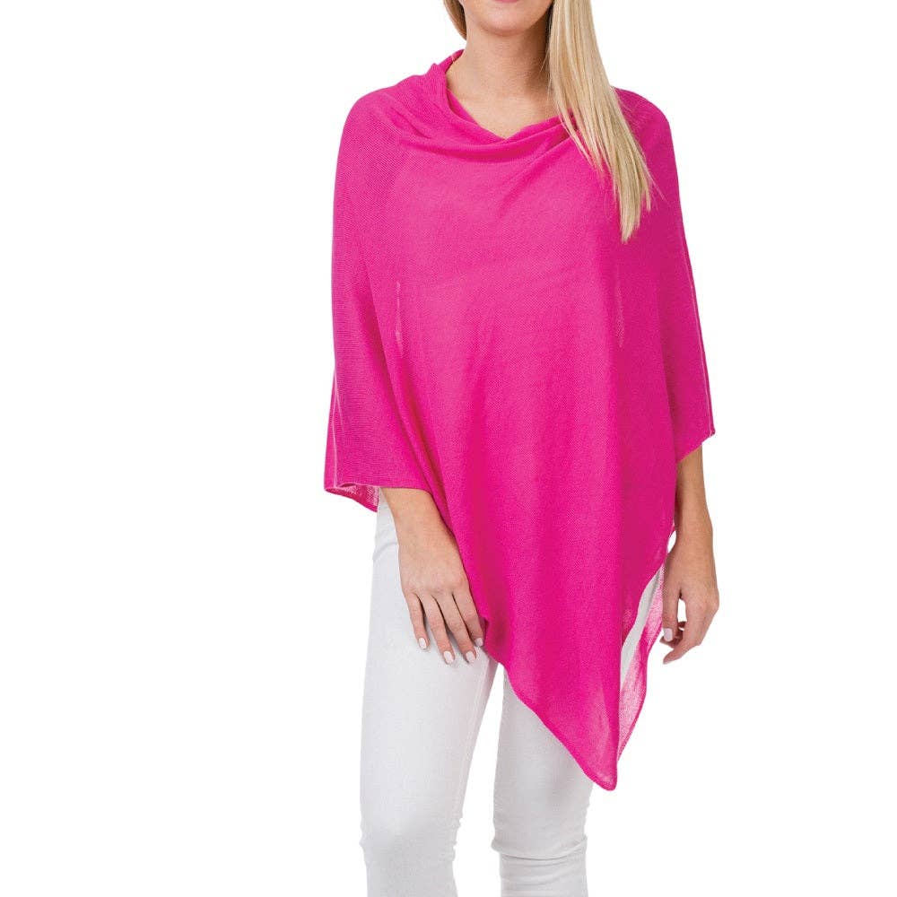 Elsa Bamboo Lightweight Bamboo Poncho – One Size