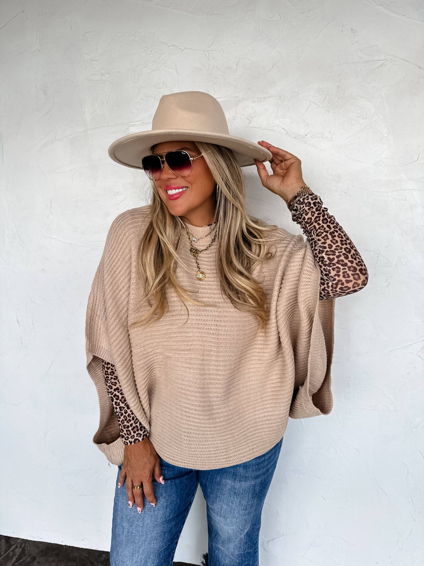 FALL MEG PULLOVER PONCHO