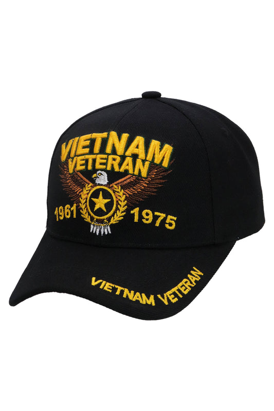 Vietnam War Veteran Velcro Back Baseball Cap