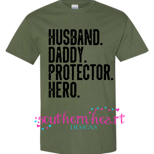 Husband, Father T Shirt