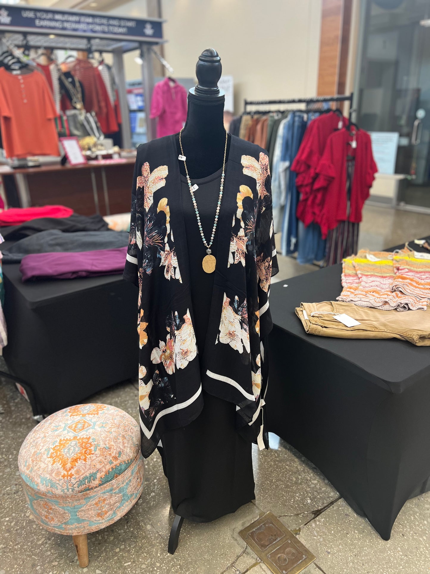 Flower Print Kimono Donnie Kimono