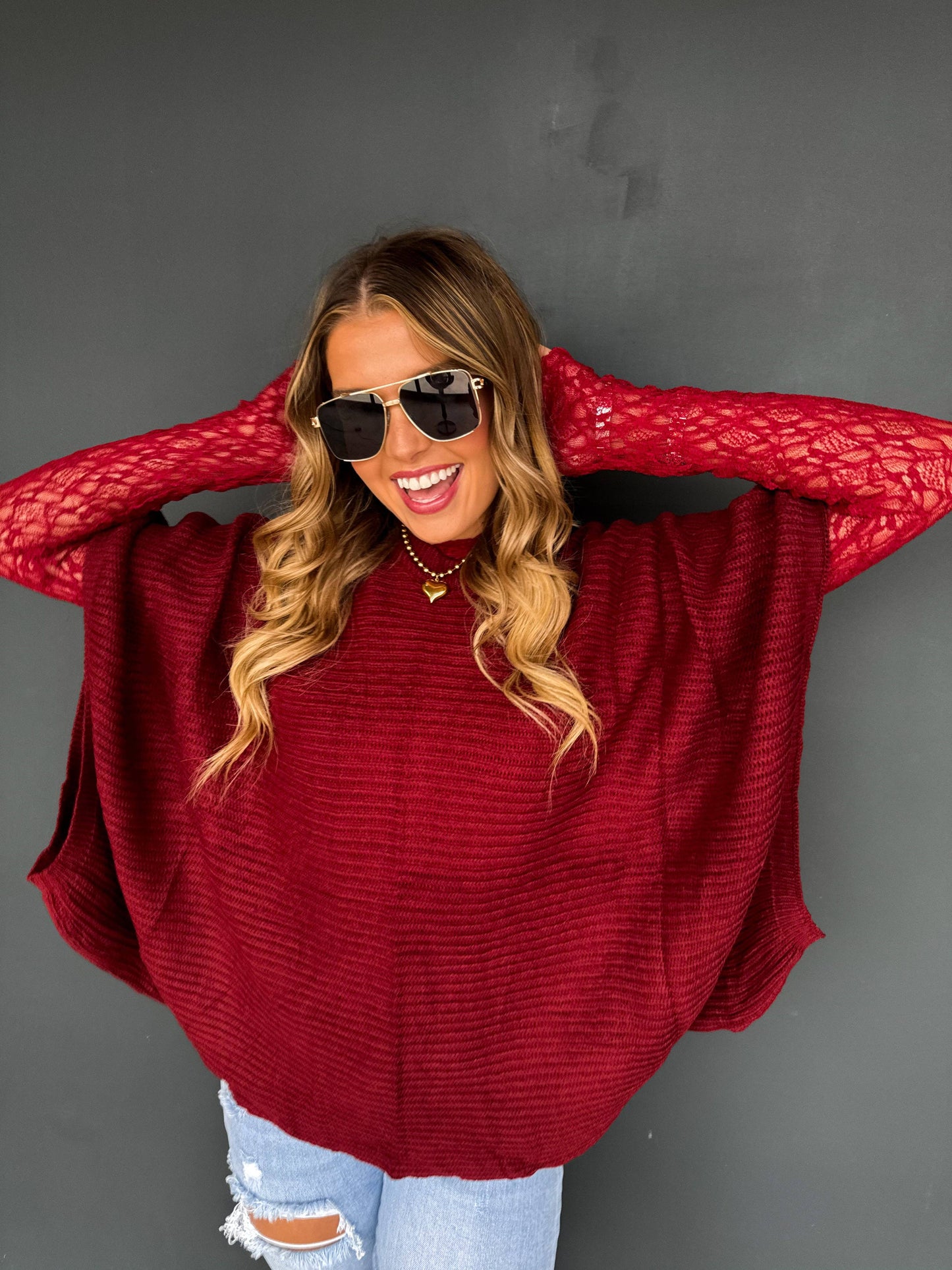 FALL MEG PULLOVER PONCHO